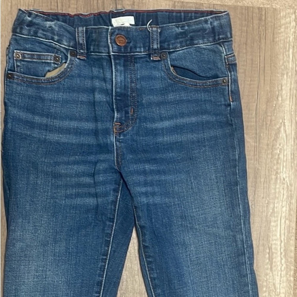 J. Crew Crewcuts Kids Size 12 jeans. Adjustable waist with buttons.